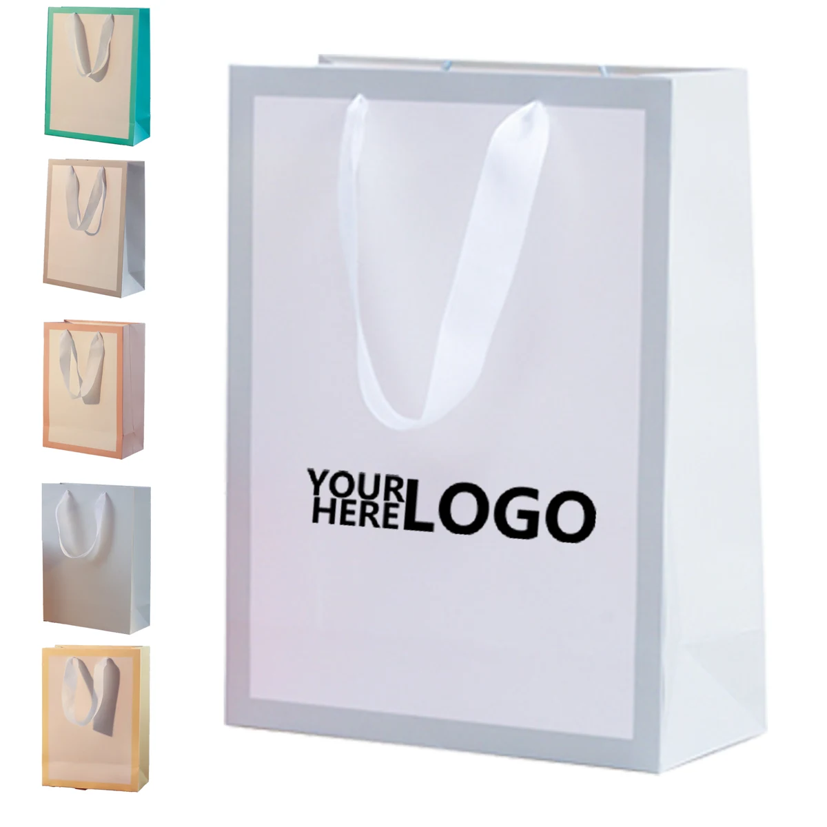 Durable White Card Carryall Bag 1