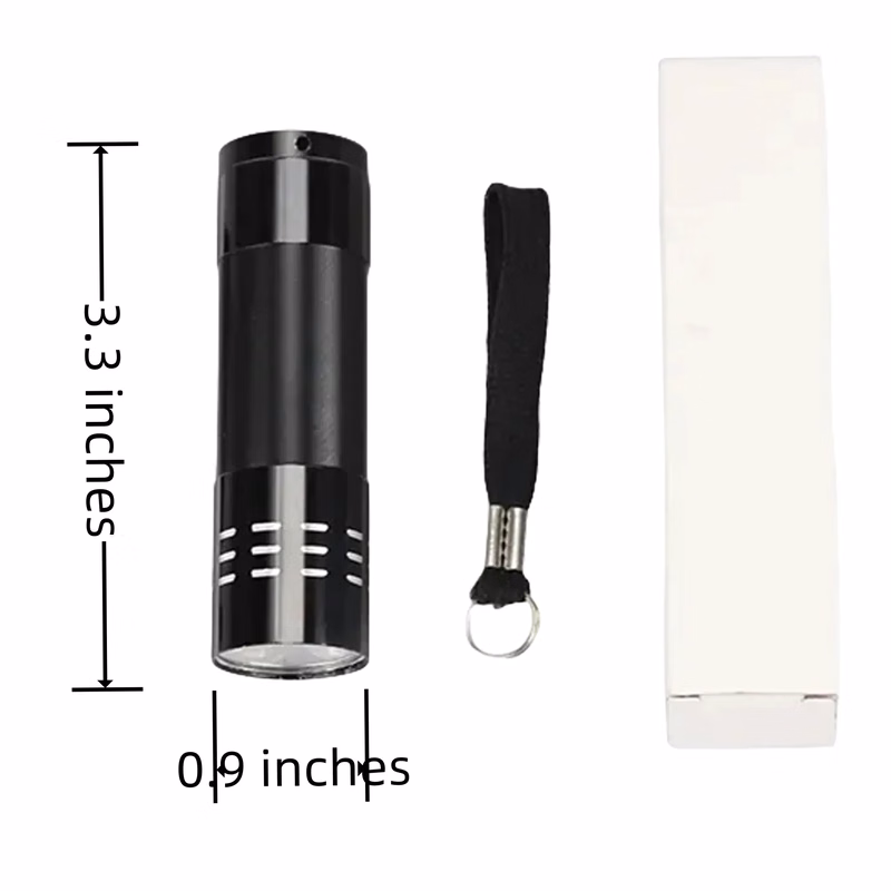 9 LED Fashion Mini Flashlight MOQ 50PCS