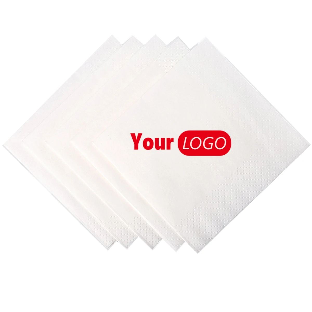 2Ply 4.5" x 4.5" Dinner Napkin 1