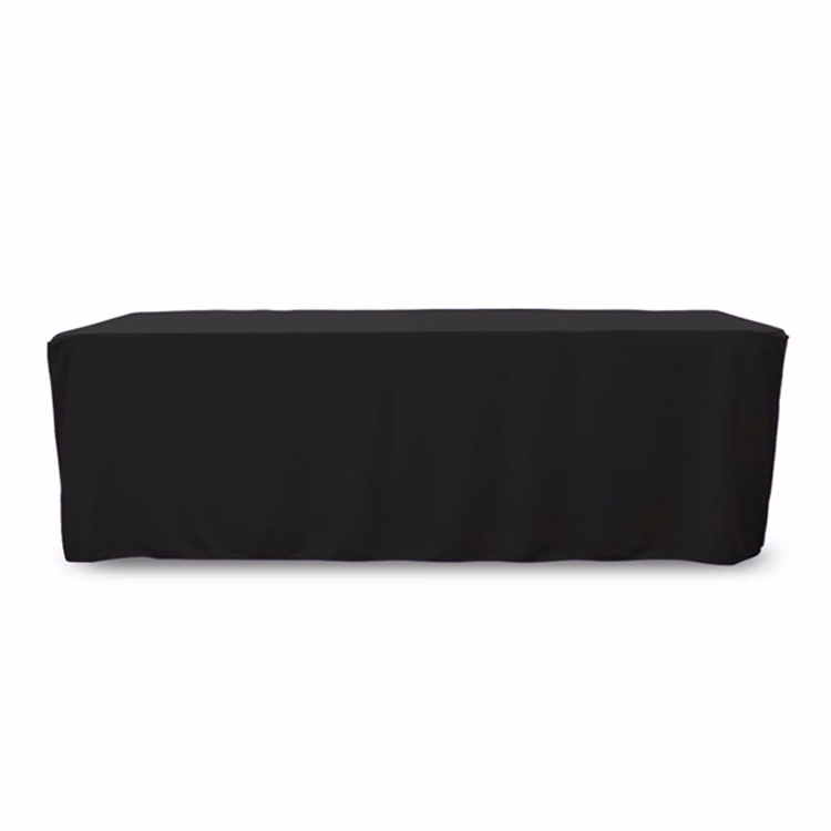 8 ft. Fitted PolyKnit™ Table Cover (Blank)