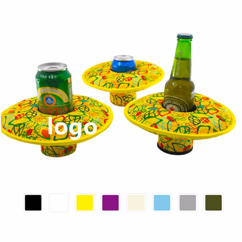 Inflatable Floating Can Holder
