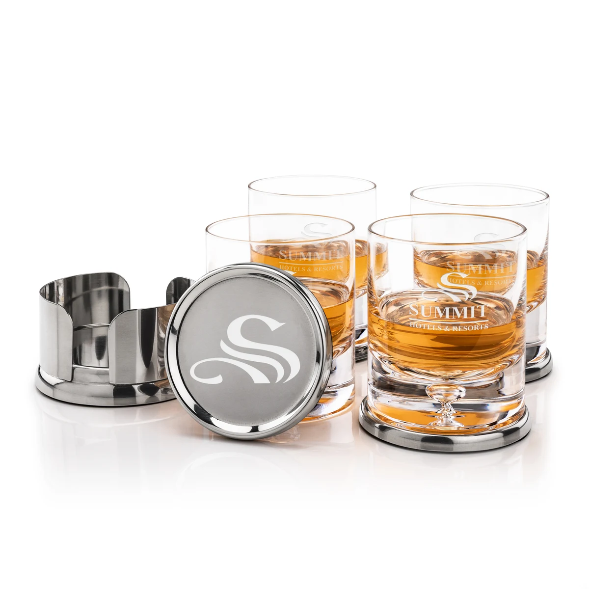 Baldoni Coasters & Montana On-the-Rocks Set 1