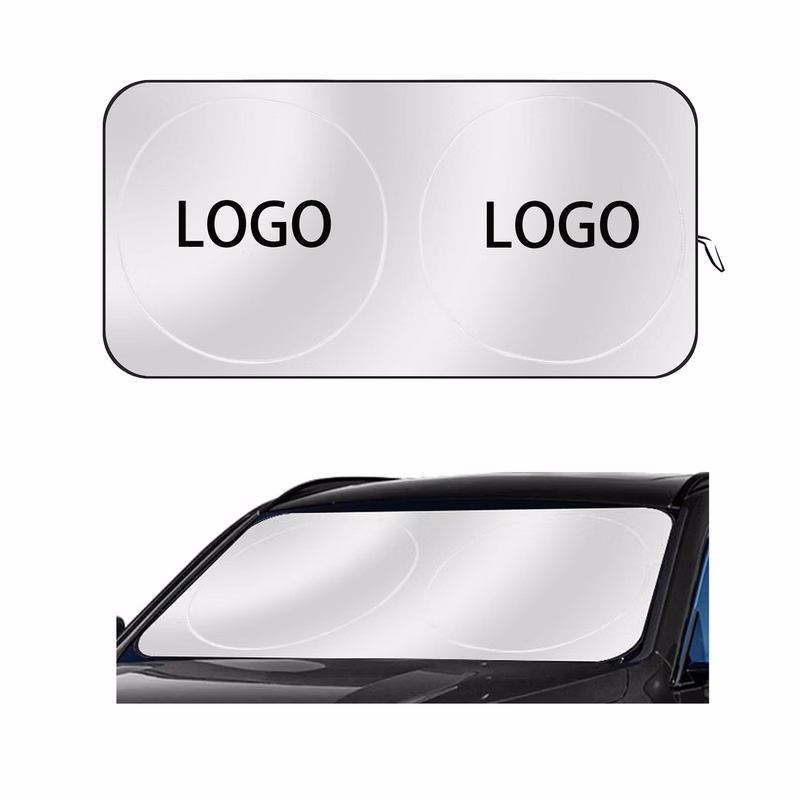 MOQ 5 The Car Shade - UPF-50 UV Windshield Sunshade with Pou