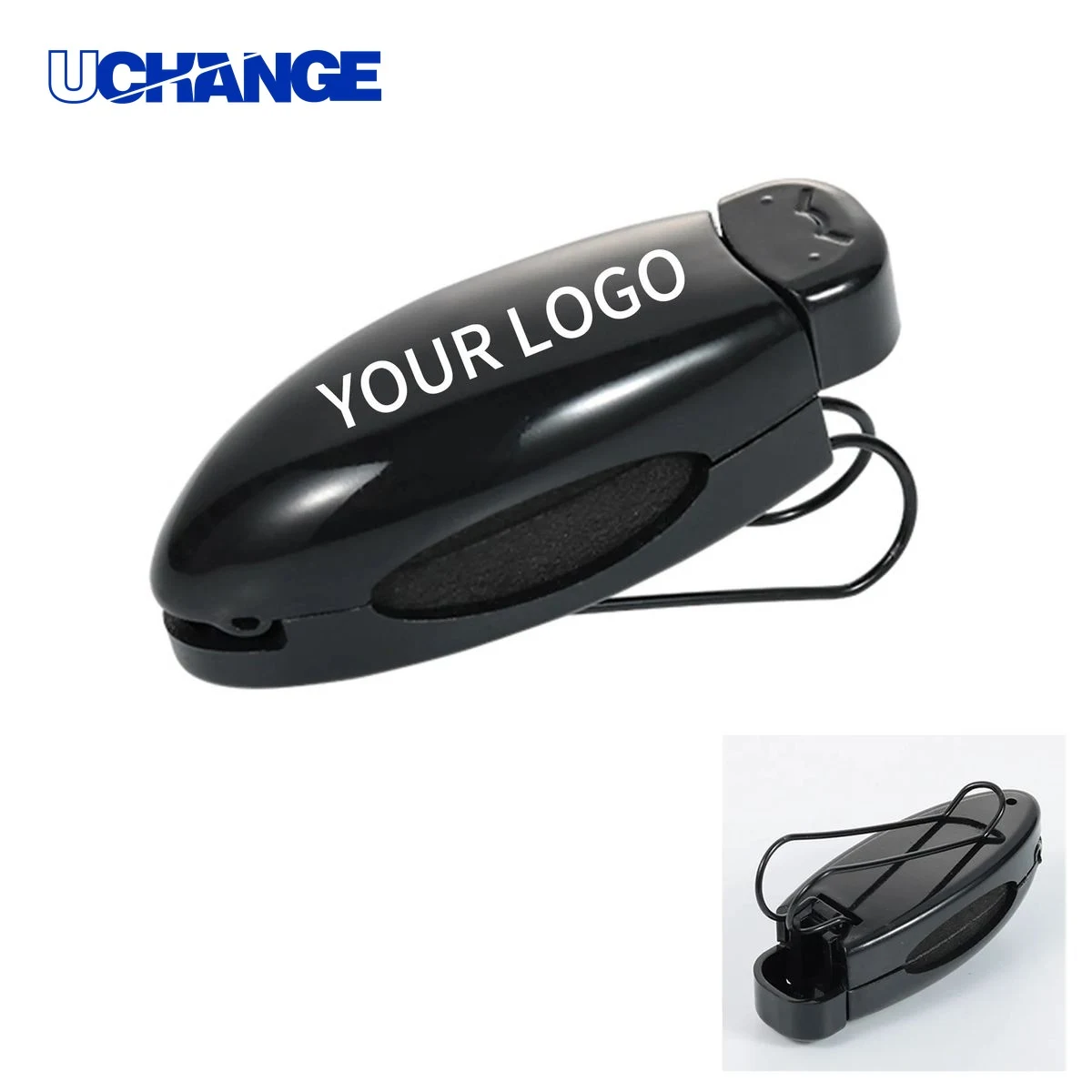 Polypropylene Sunglasses Clip for Car Visor Use 1