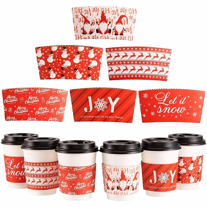 Christmas Coffee Tea Cup Sleeves