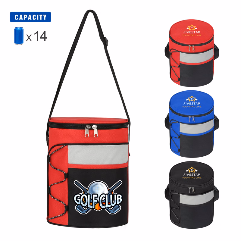 Unique Barrel-Shaped Cooler Bag