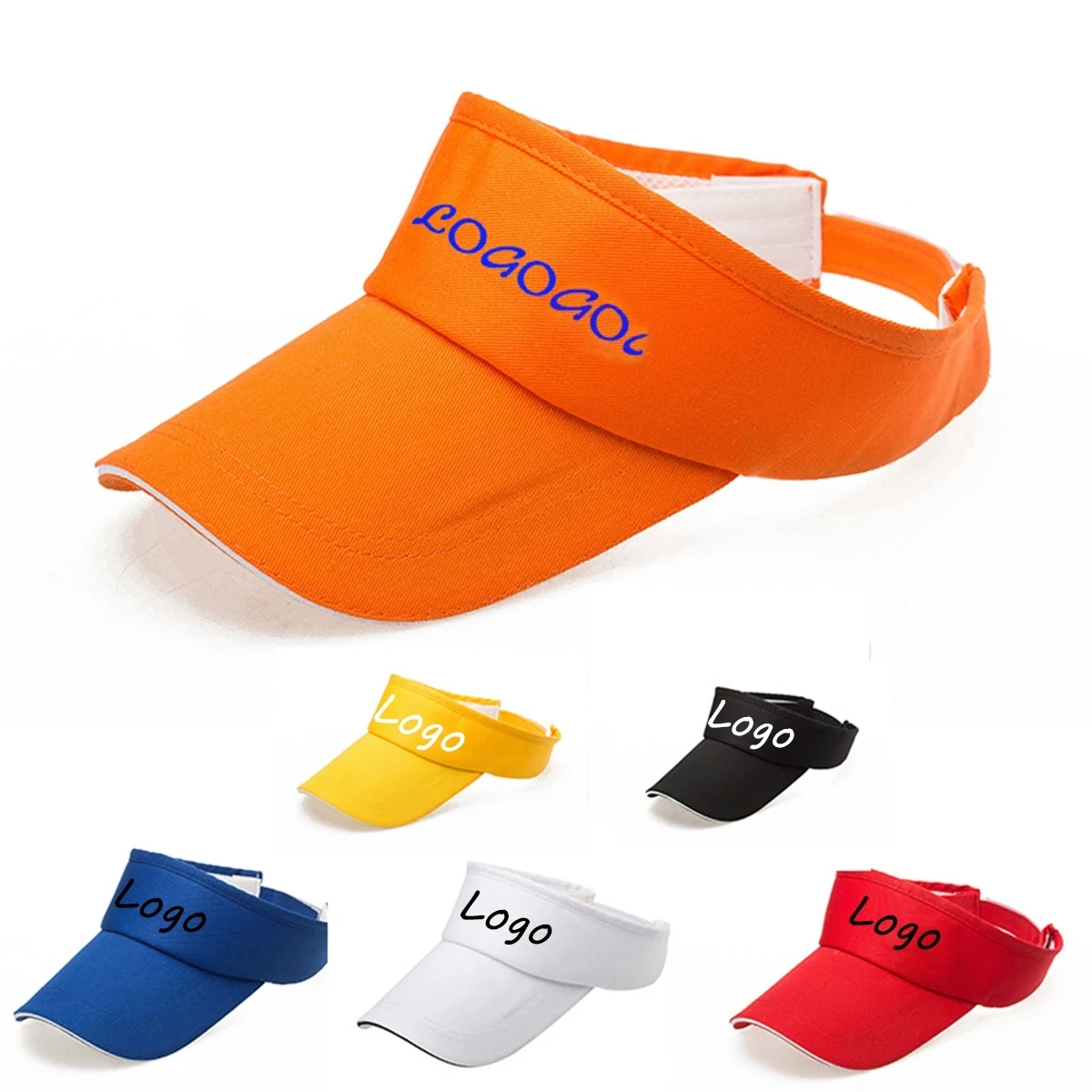 Summer Cotton Visor Cap Sunhat 1