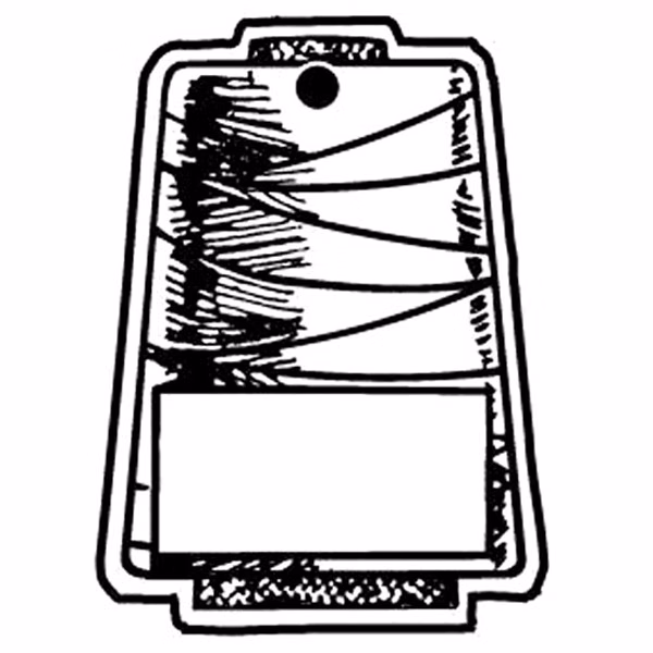 Spool of Thread Key Tag - Spot Color