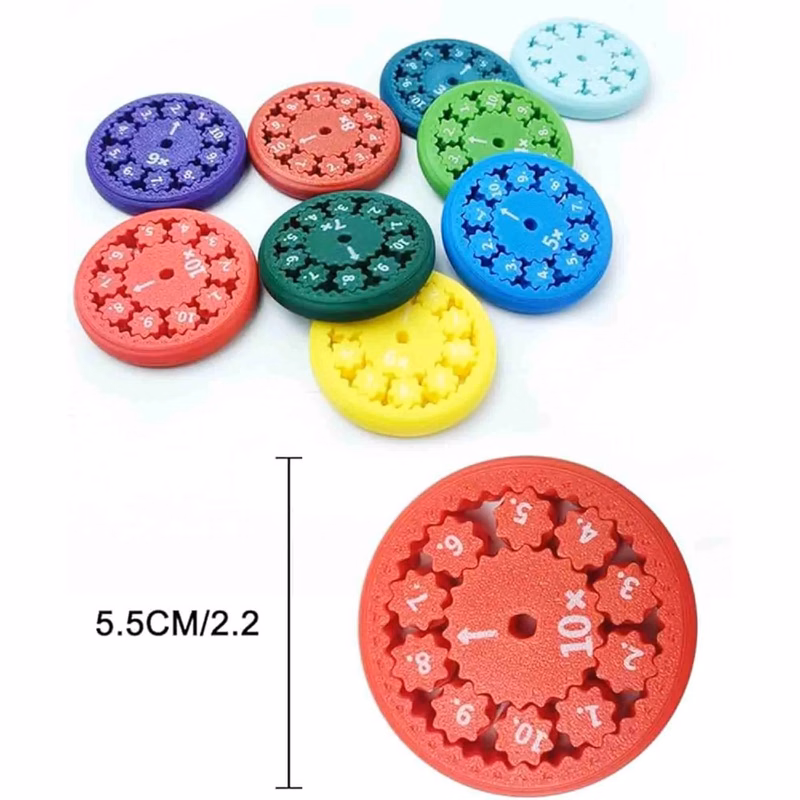 Math Multiplication Fidget Spinner