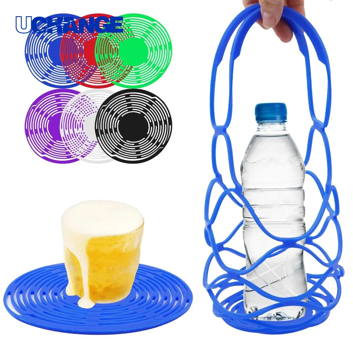 Silicone Basket and Large Coaster Mat 1