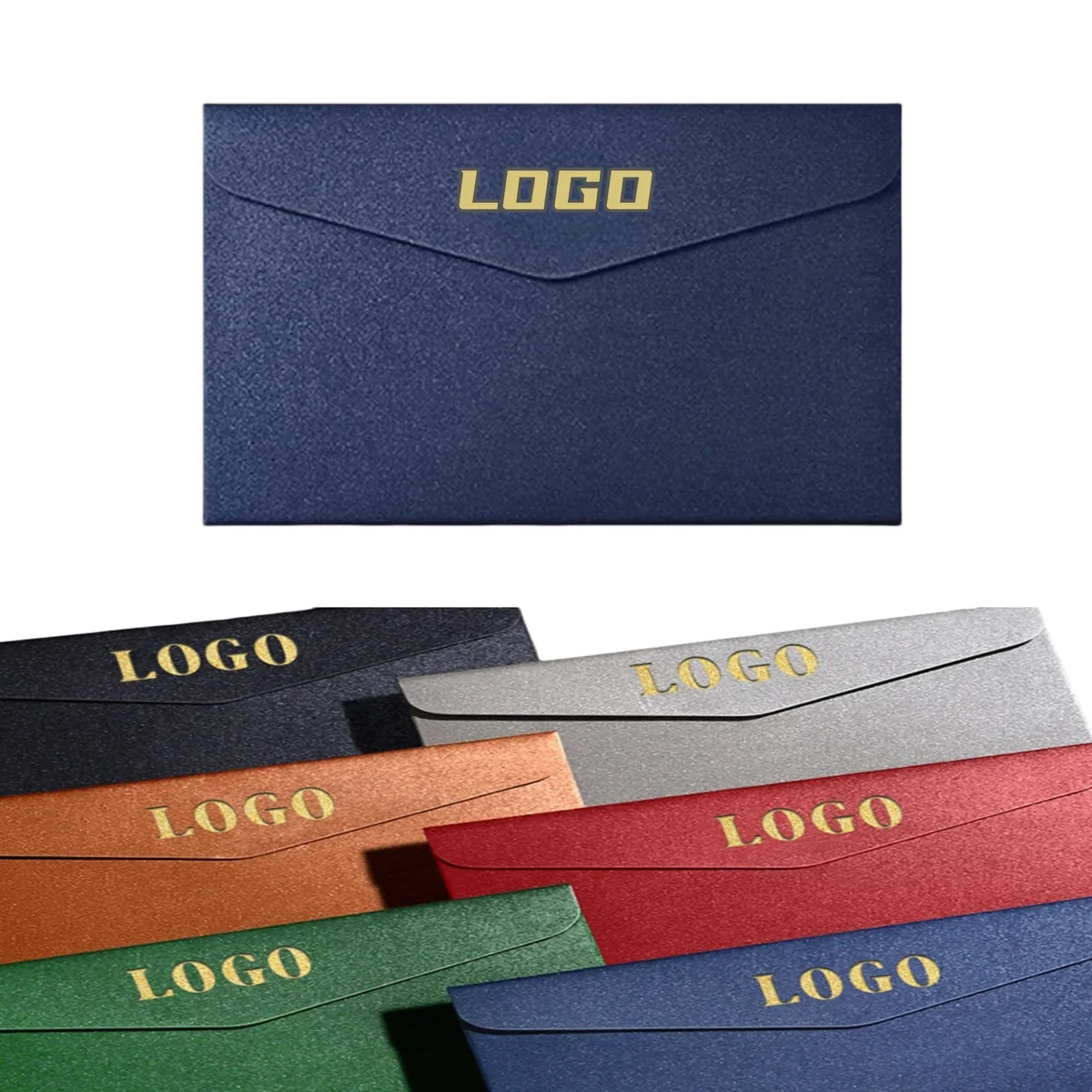 Corporate Pearlescent Hot Stamping Invitation Envelope 1