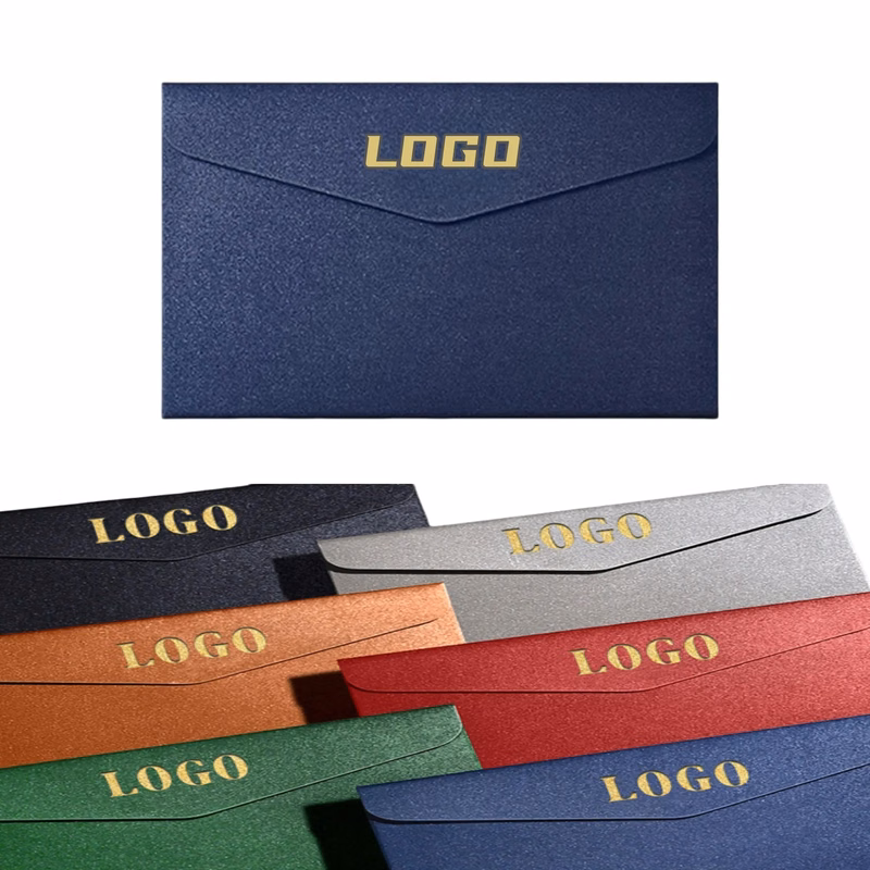 Corporate Pearlescent Hot Stamping Invitation Envelope
