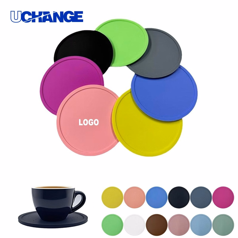 Reusable Silicone Coaster Mat (3.94 Inch)