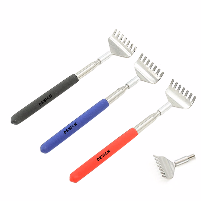MOQ 50 Stainless Steel Retractable Back Scratcher Handy Design