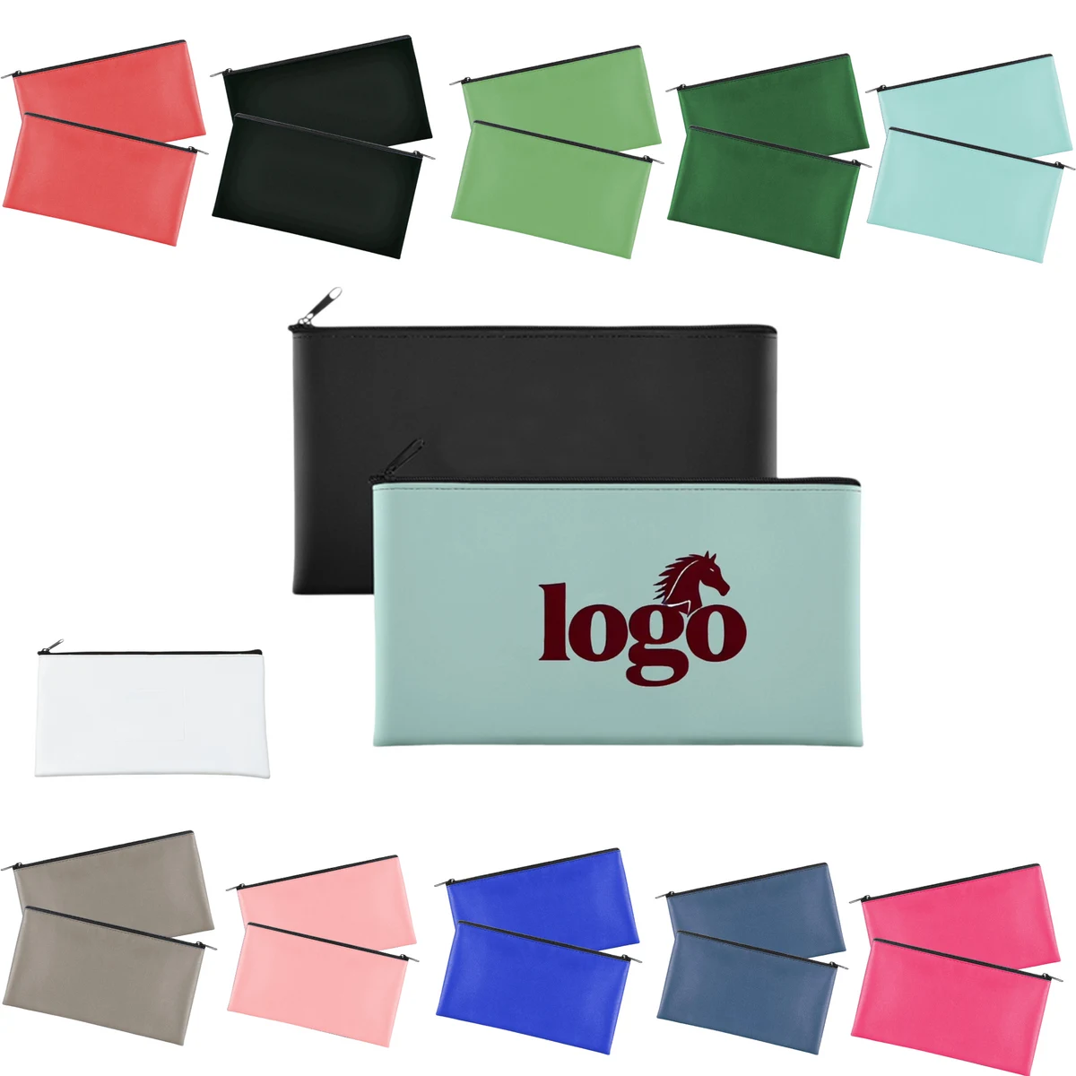 PU Leather Pouch No Card Slots 1