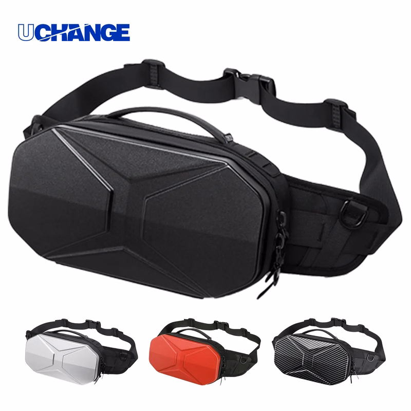 Hard-Shell Water-Resistant Waist/Crossbody Pack