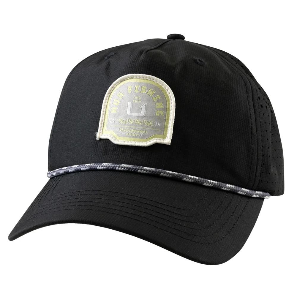 HUK® Unstructured Cap with Perforated Back and Custom Logo 1
