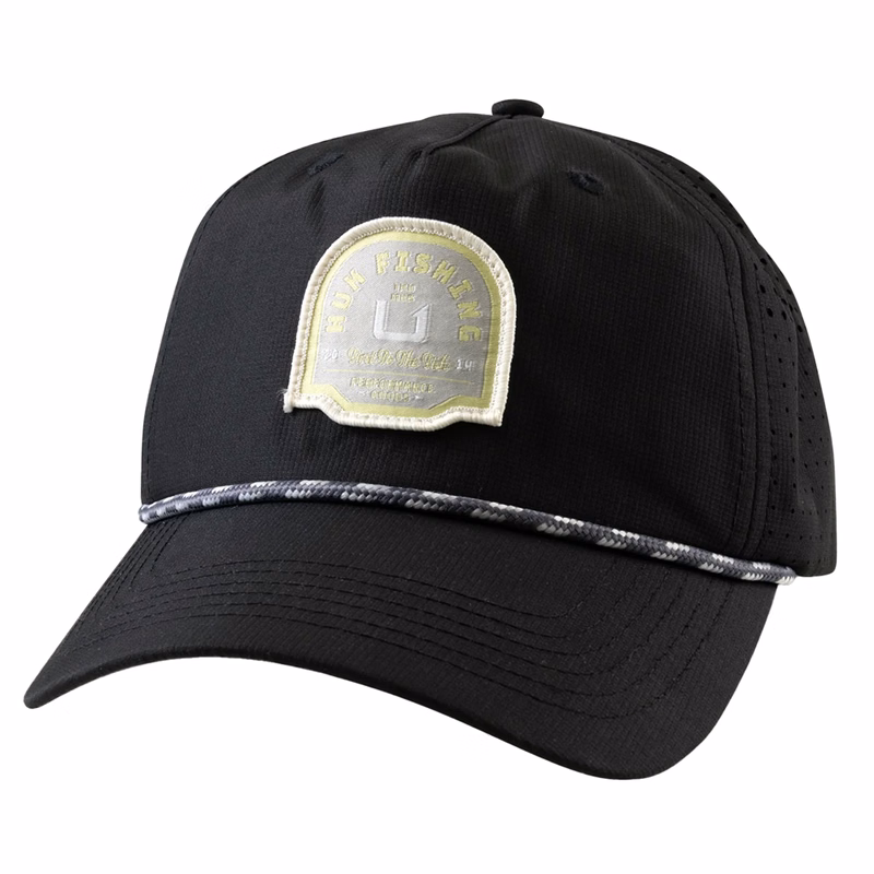 HUK® Unstructured Cap with Perforated Back and Custom Logo