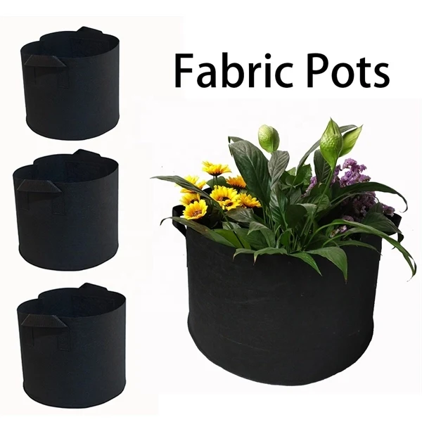 5 Gallon Flower Felt Pot 1