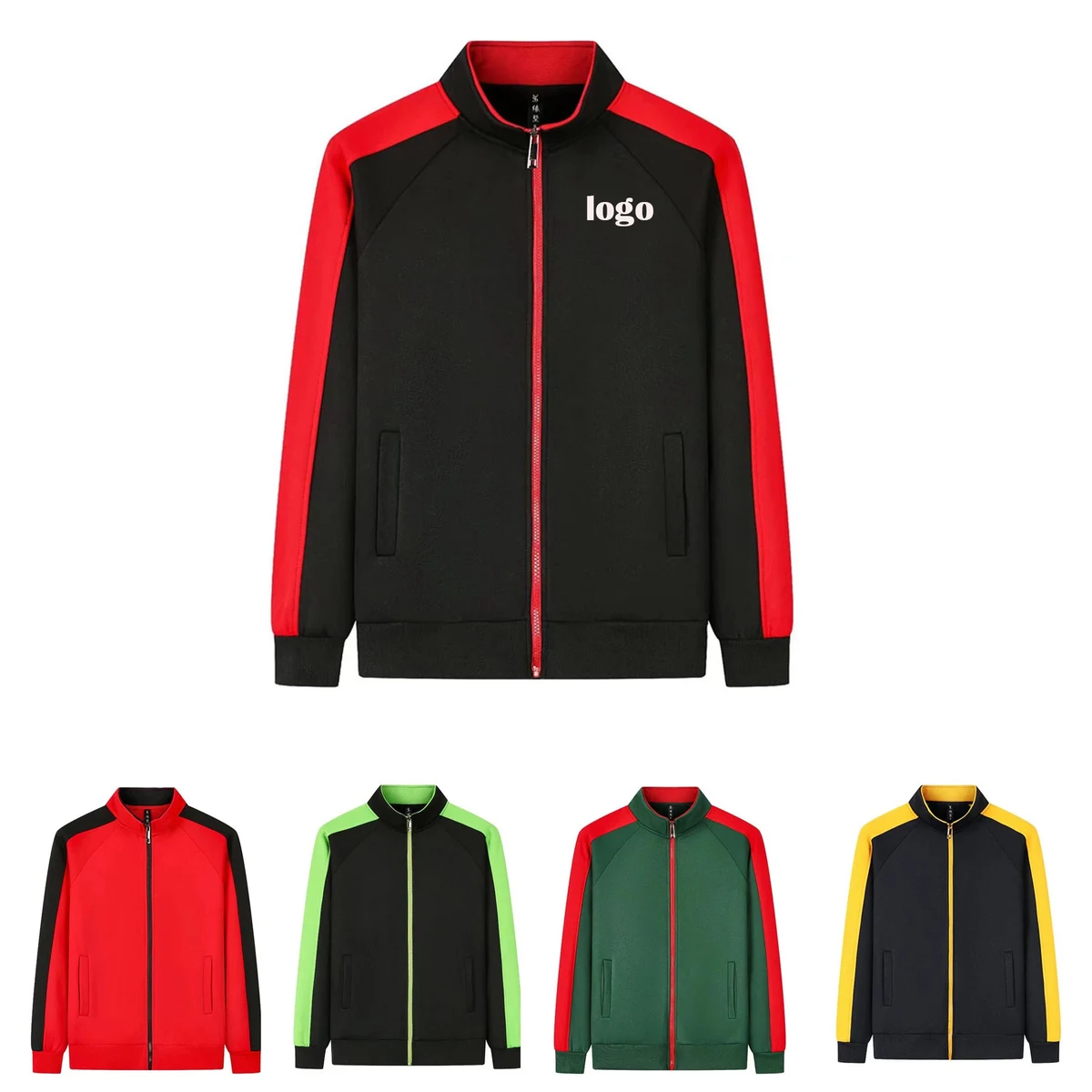 Jacket, custom hoodie or sweatshirt with logo imprint 1