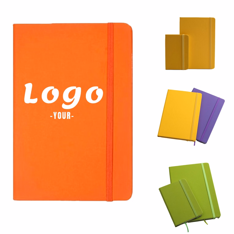A5 Elastic-Banded Soft Leather Writing Journal