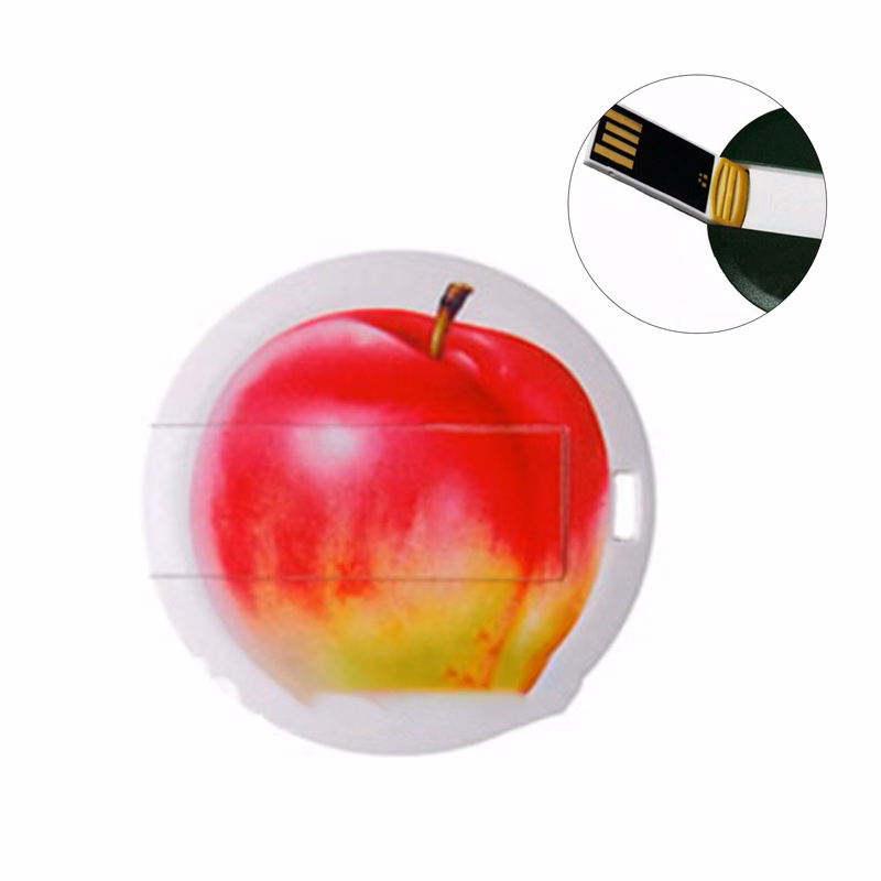 Custom 64GB Round Card USB Flash Drive