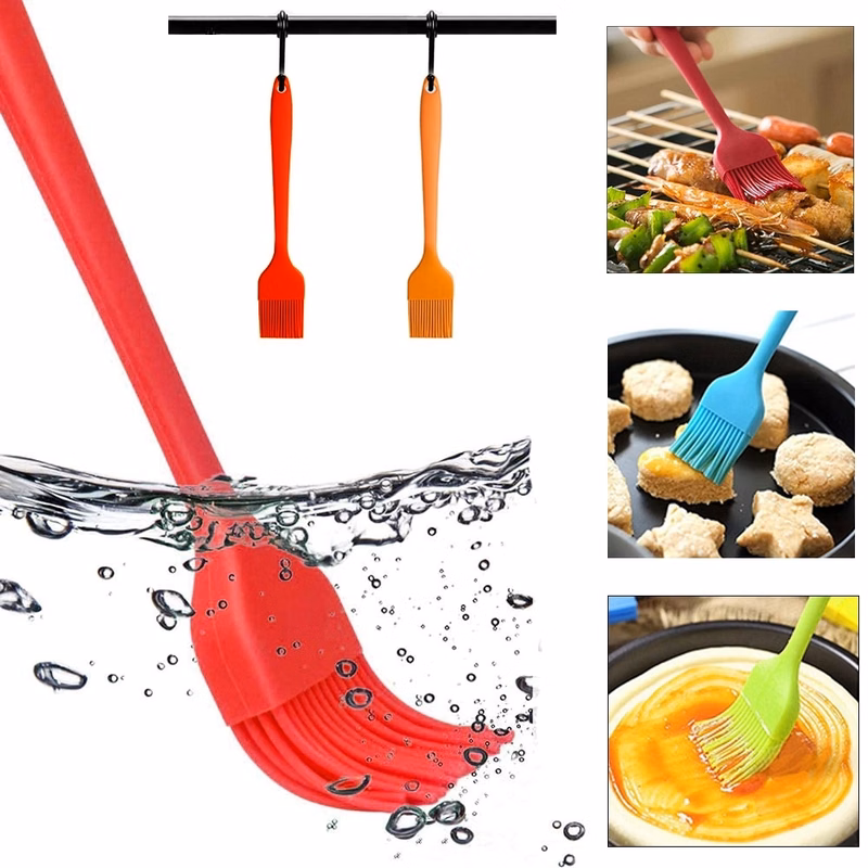 8'' Silicone Basting Brush for Cooking Baking Food