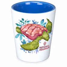 2 Oz. Two Tone Matte Shot Glass