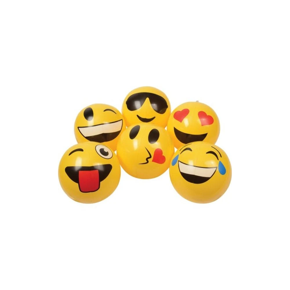 Inflatable Emoji Balls - Assorted 1