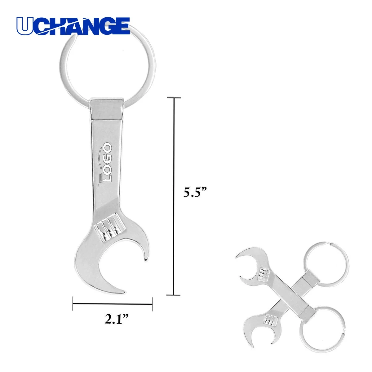 Wrench Bottle Opener Keychain 1