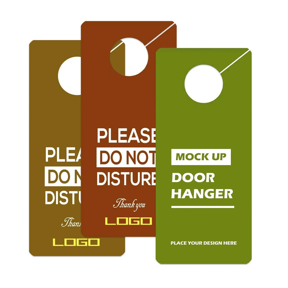 Custom Door Knob Hanger Tag 1