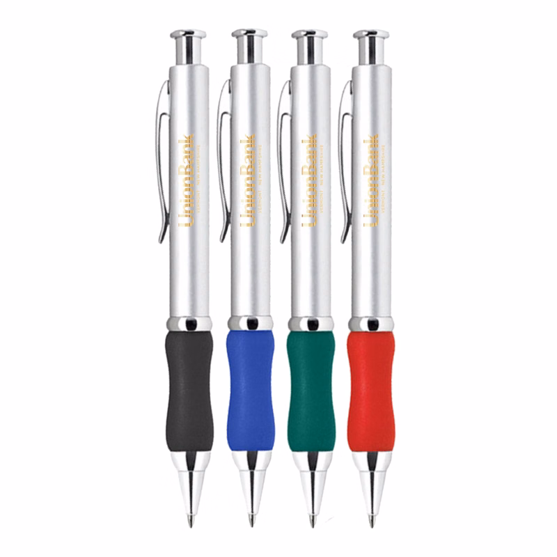 Union Printed - Grip Brass Click Metal Pen