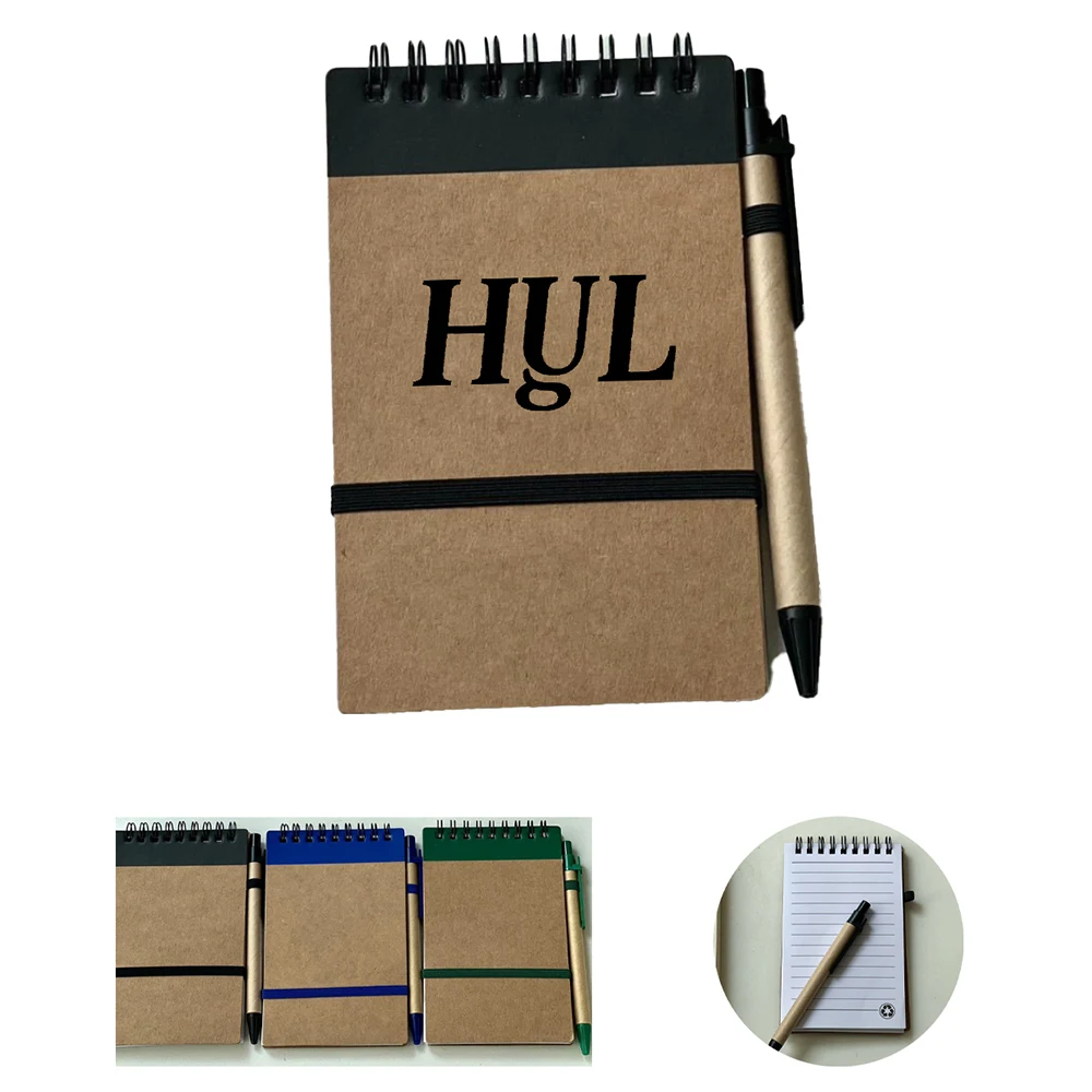 Eco-friendly Coil Notebook With Pen Set 1