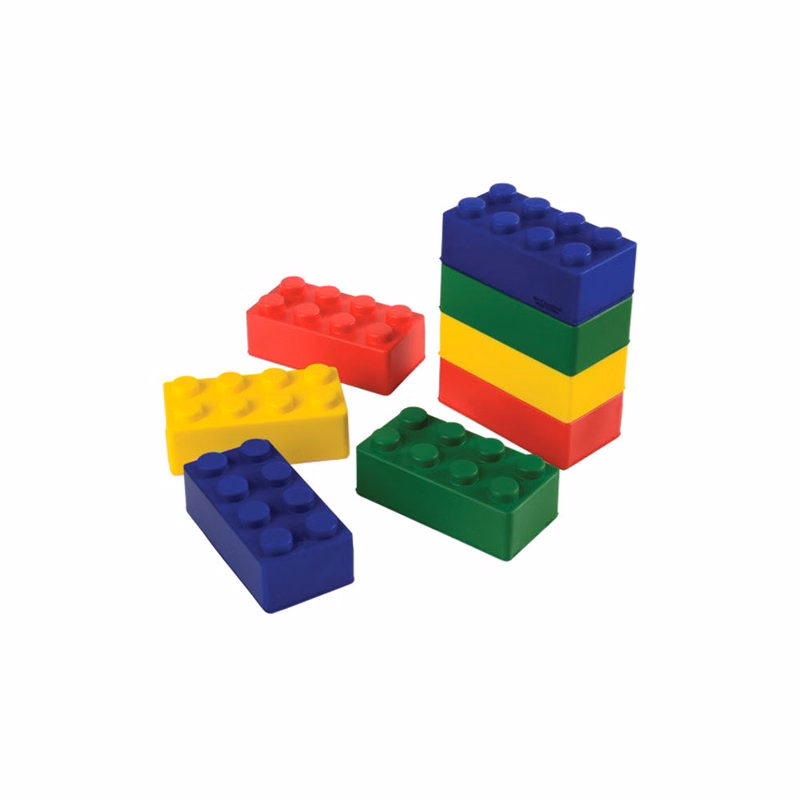 Building Block Stress Toys - Assorted