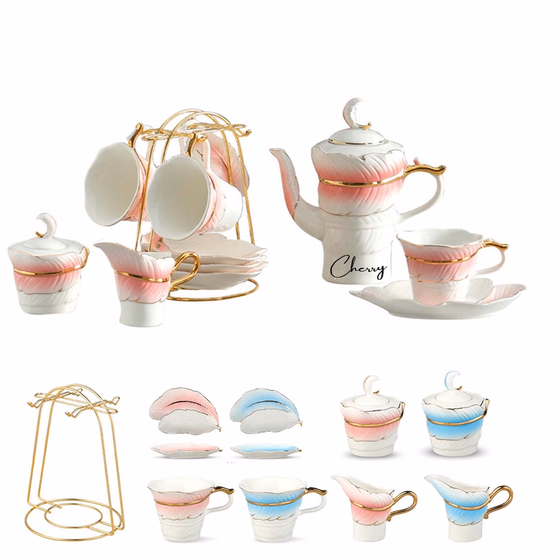 Ceramic Coffee Cup Sets With Saucers
