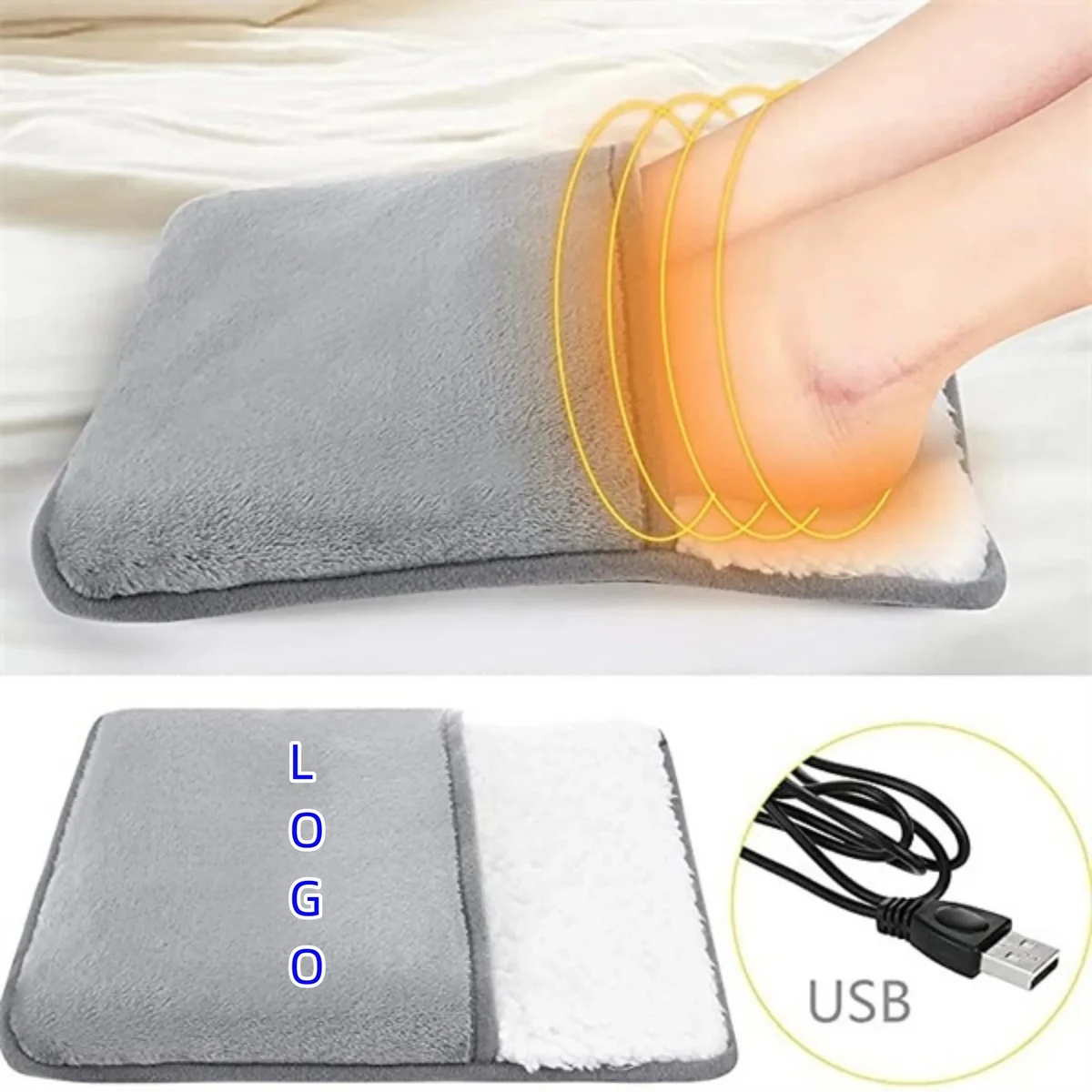 USB warmer foot Heateing pad 1