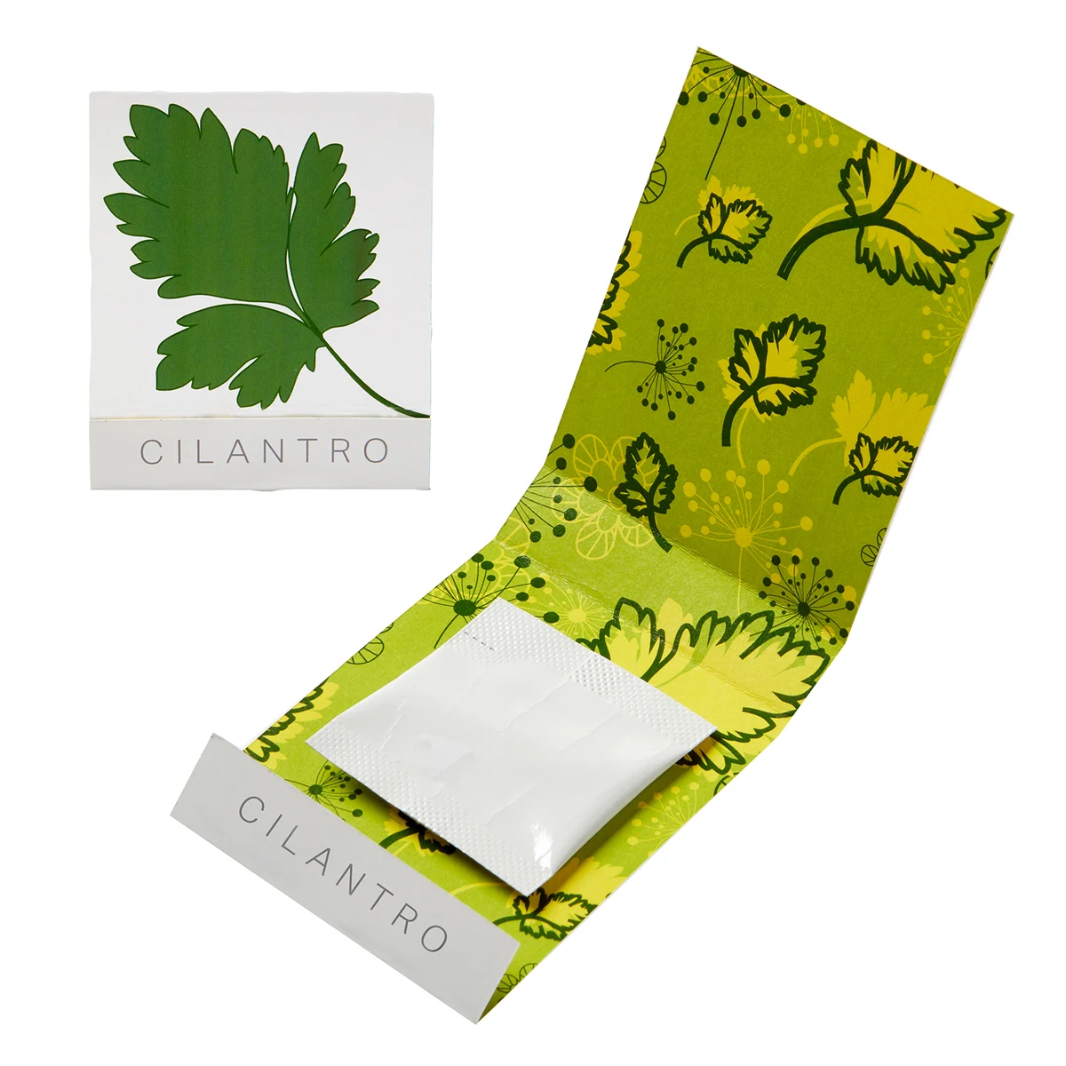Cilantro Seed Matchbook 1