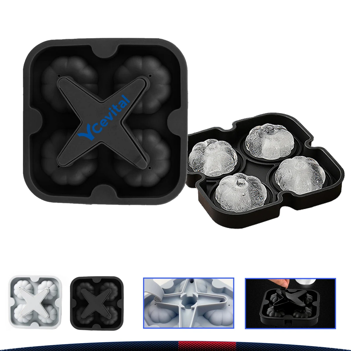 Pumpkin Ice Molds 1