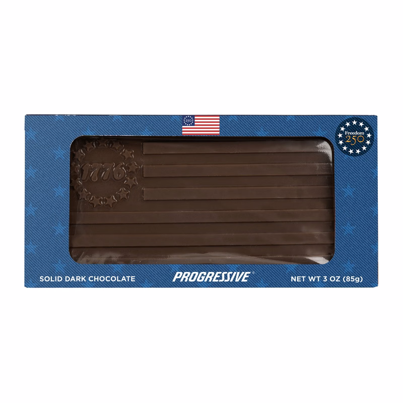 Freedom250- 3oz 1776 Flag Chocolate Bar
