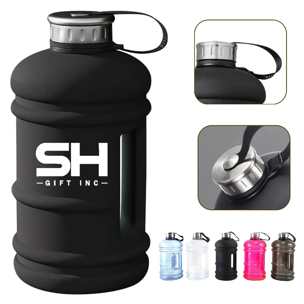 Half Gallon Water Bottle Sports Jug 1