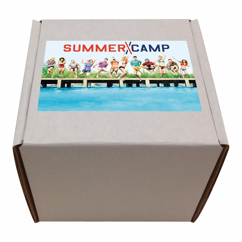 5" x 5" x 5" - B-Flute Outside Tuck Box