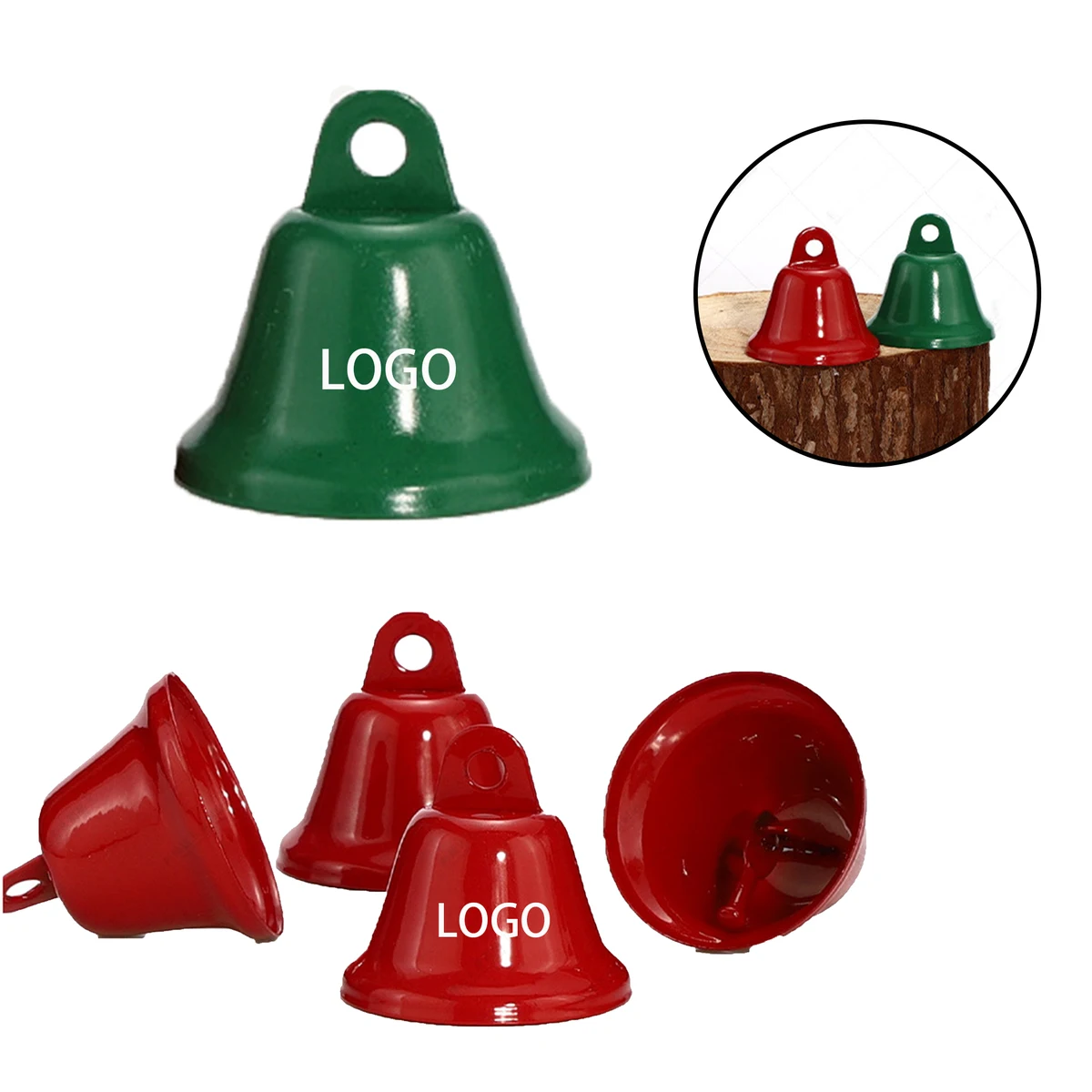 MOQ:100pcs Decorative Jingle Bells 1