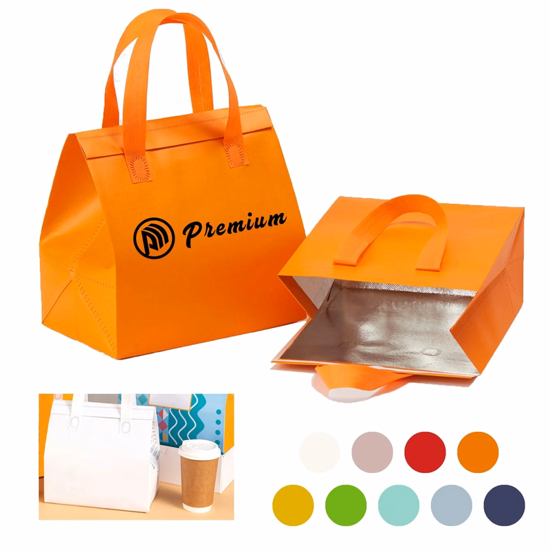 Colorful Reusable Lunch Tote