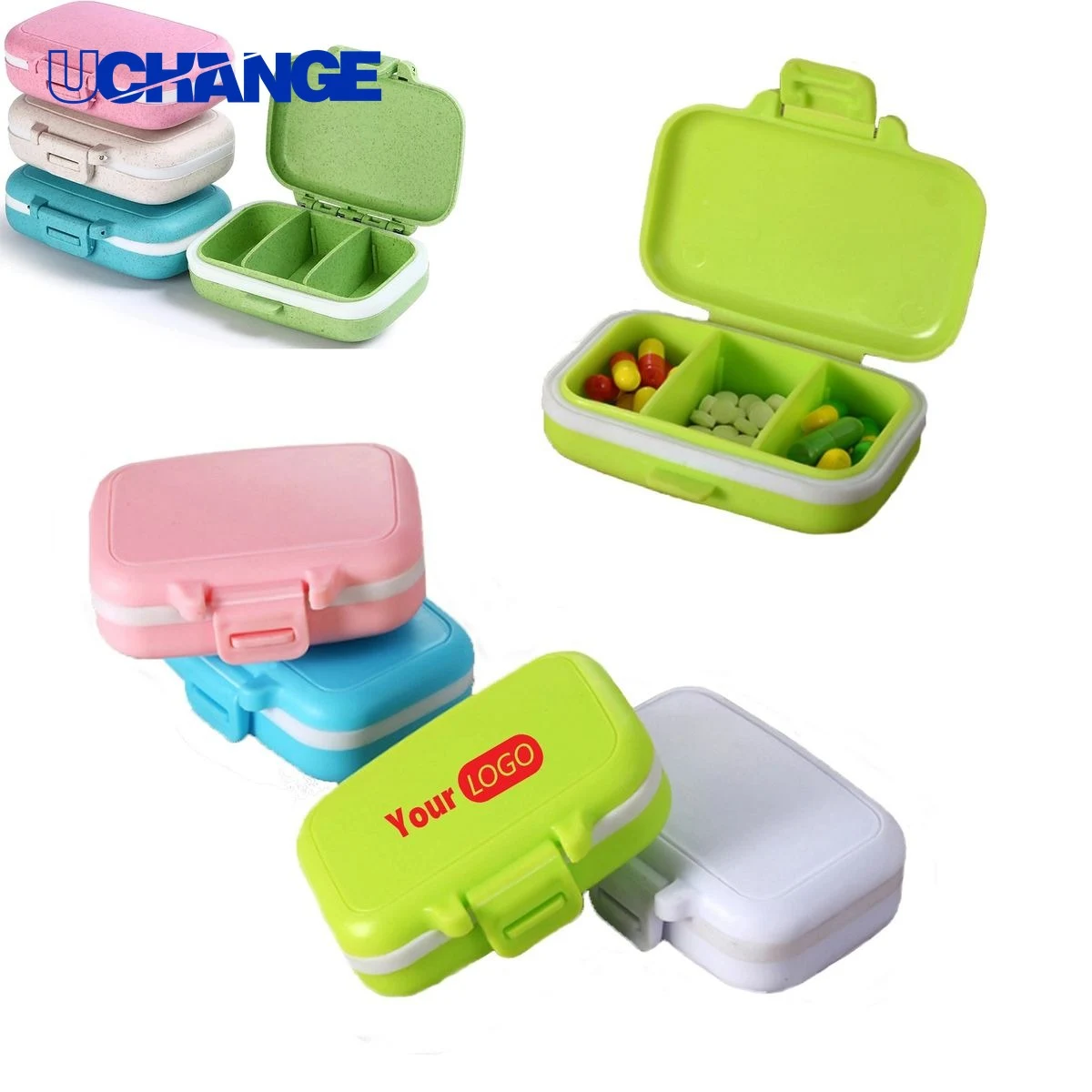 Portable Travel Pill Case Organizer 1