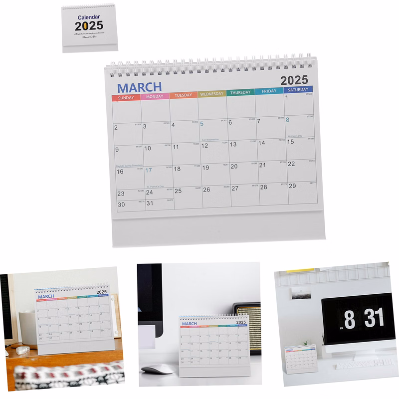 2025 Standing Calendar