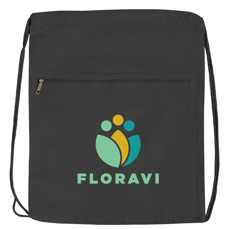 Flintwood Front-Zip Drawstring Backpack 1