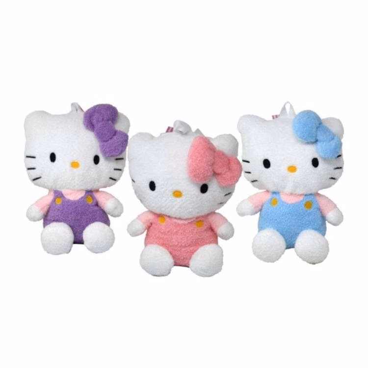 Hello Kitty Chenille Plush Backpacks - 16" Assorted Colors