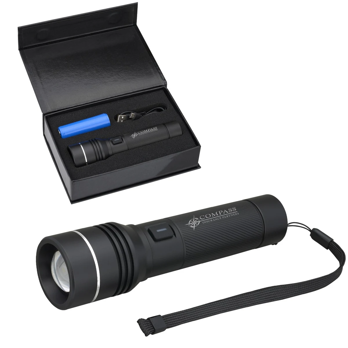 Urban Peak® Rechargeable 20W LED Flashlight 1