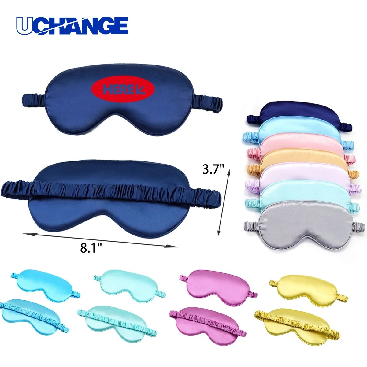 Stylish Solid Color Sleep Eye Mask 1