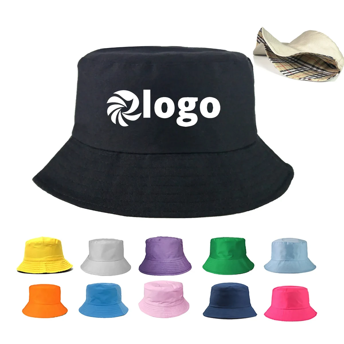 Custom Sun Bucket Fishing Hat 1